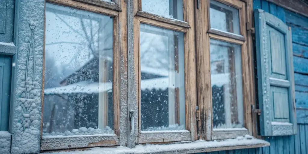 Biała taśma na parapecie: sposób na zimne okna bez remontu