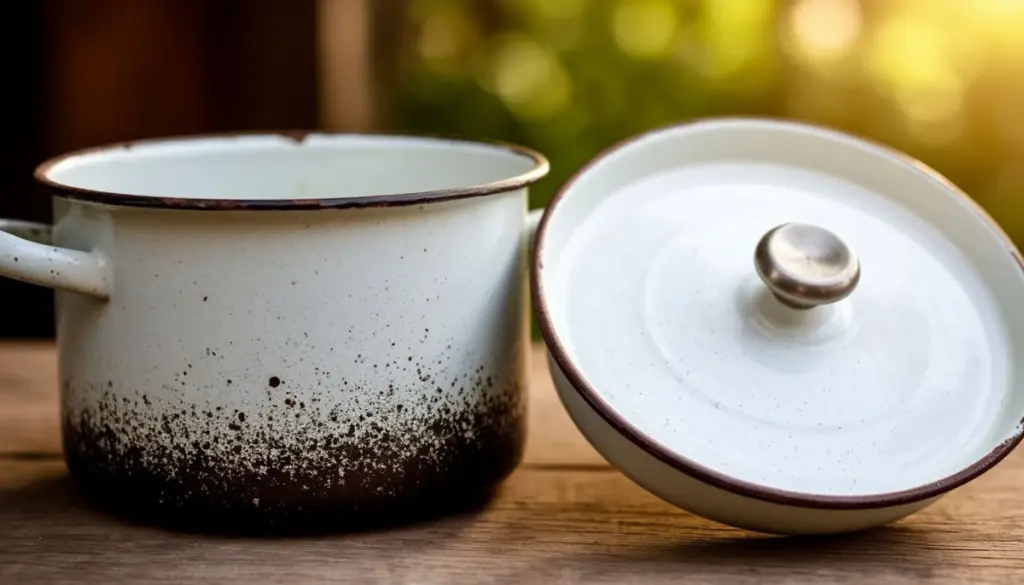 Brązowy osad zniknie z emalii: 2 łyżki tych fusów ocalą garnek