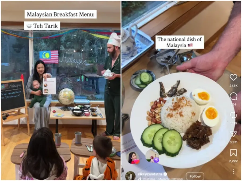 Dlaczego amerykańska rodzina zaczęła poranek od ryżu z kokosem i herbaty z pianką