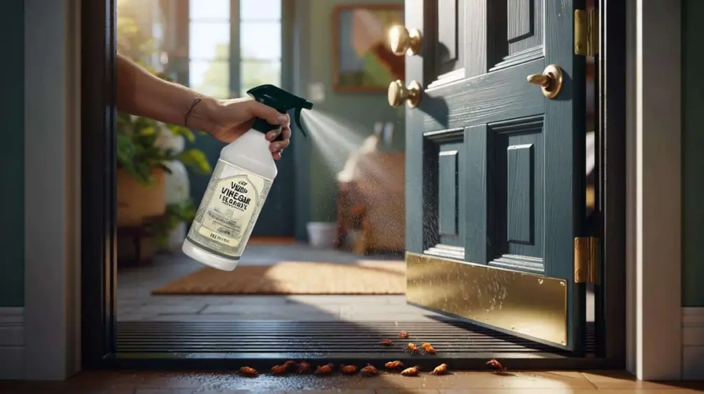 Dlaczego doświadczeni gospodarze zawsze pryskają framugę drzwi octem