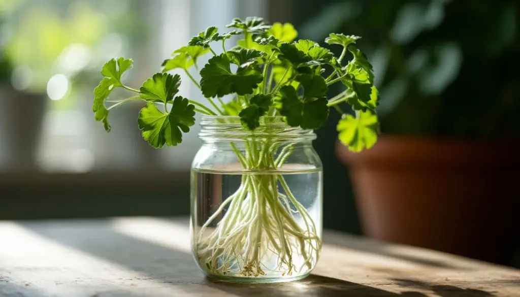 Dlaczego doświadczeni ogrodnicy wrzucają tabletkę węgla do słoika z pelargonią