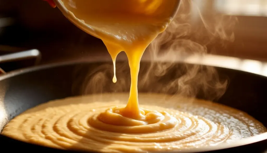 Dlaczego doświadczone gospodynie zawsze wylewają nadmiar ciasta z patelni