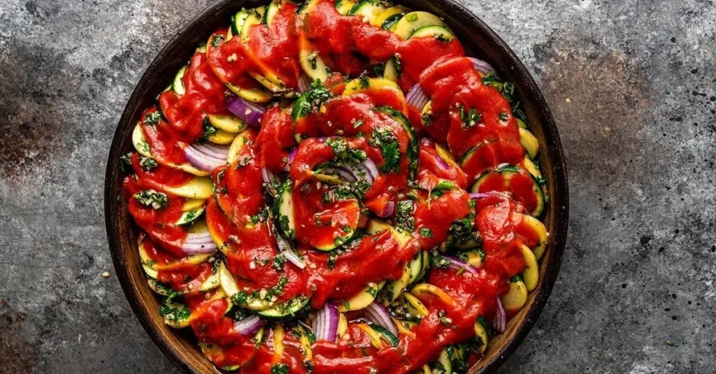 Dlaczego greccy kucharze zawsze układają ziemniaki i cukinię warstwami