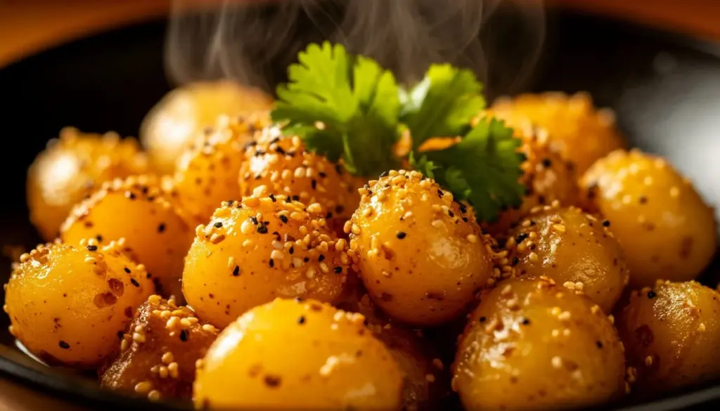 Dlaczego indyjscy dyplomaci dodają ziarna sezamu do ugotowanych ziemniaków