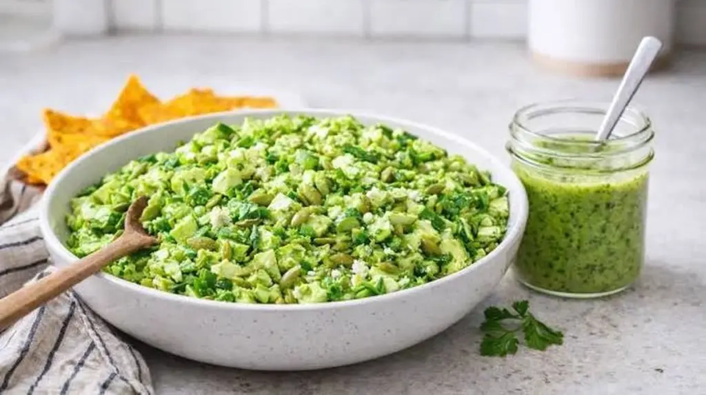 Dlaczego influencerzy dodają pestki orzechów do dressingu: Tajemnica Green Goddess Salad