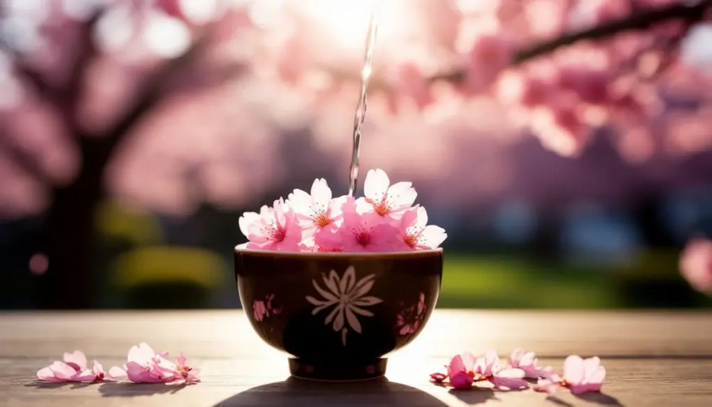 Dlaczego japońscy szefowie kuchni podają zimne sake w naczyniach z motywem sakury