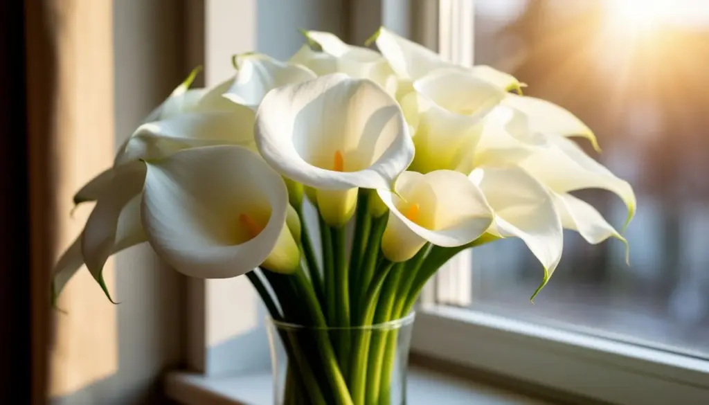 Dlaczego kalie na stole w salonie to błąd w aranżacji wnętrza