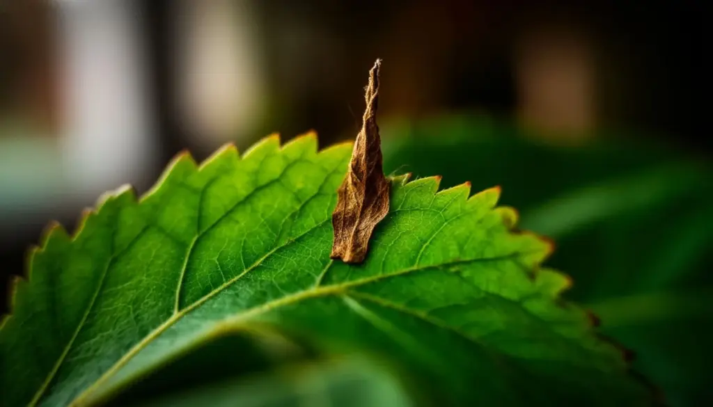 Dlaczego końcówki liści brązowieją: prosty błąd, który popełniasz przy podlewaniu