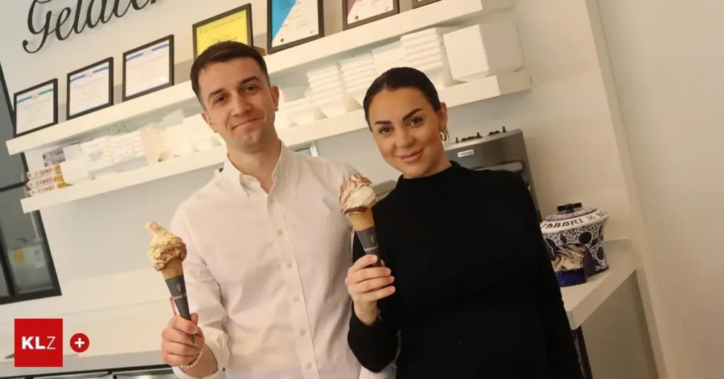 Dlaczego mieszkańcy Gleisdorf kupują lody, gdy na ulicach wciąż leży śnieg