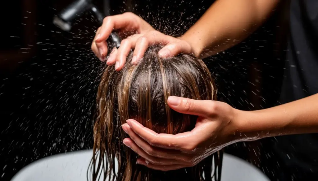 Dlaczego moksre włosy pachną metalem po wyjściu spod prysznica