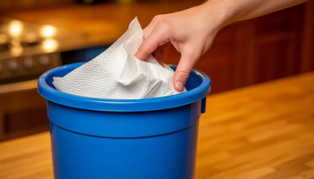 Dlaczego nigdy nie warto wyrzucać ręczników papierowych do niebieskiego pojemnika
