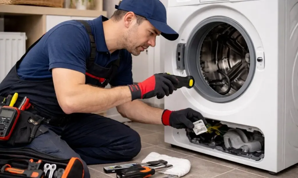 Dlaczego profesjonalni elektrycy w Aalborgu zawsze sprawdzają gniazdko przed naprawą pralki
