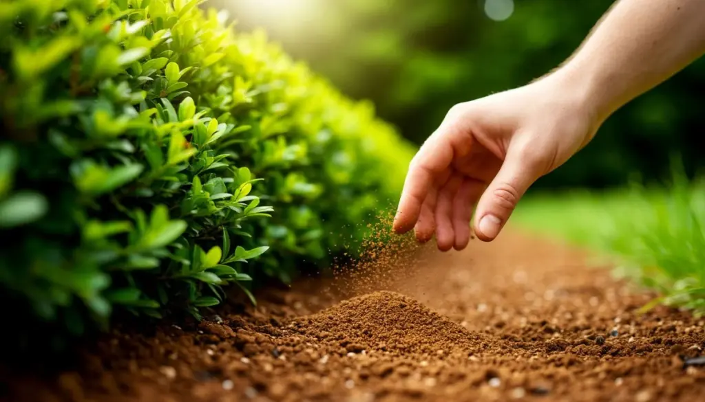 Dlaczego profesjonalni ogrodnicy sypią te granulki wokół żywopłotu