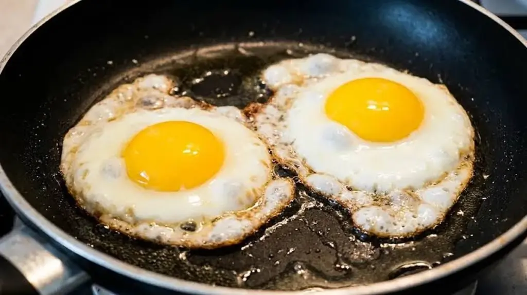 Dlaczego profesjonalni kucharze nigdy nie myją patelni zaraz po usmażeniu jajek