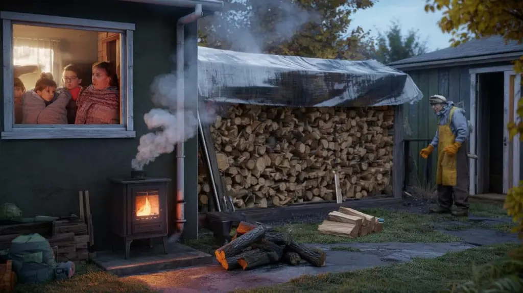 Dlaczego Twoje drewno nie chce płonąć? Jeden błąd przy składowaniu niszczy opał