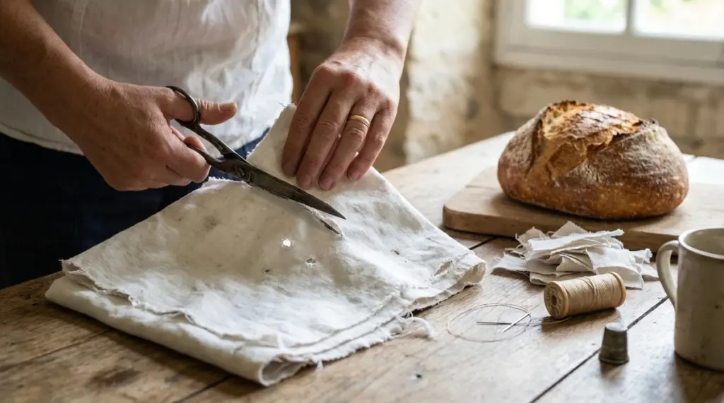 Dlaczego warto pociąć stare prześcieradła przed wyniesieniem ich na śmietnik
