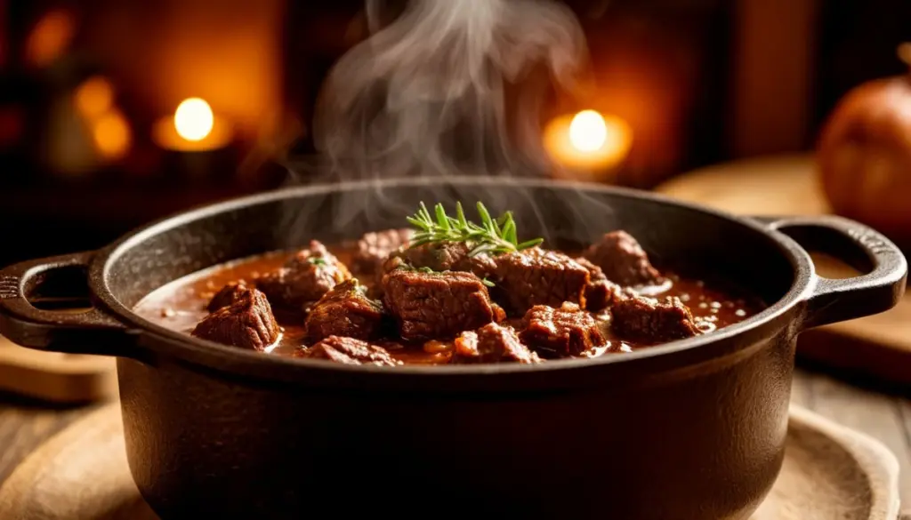 Dlaczego warto położyć kromkę piernika na gulaszu wołowym