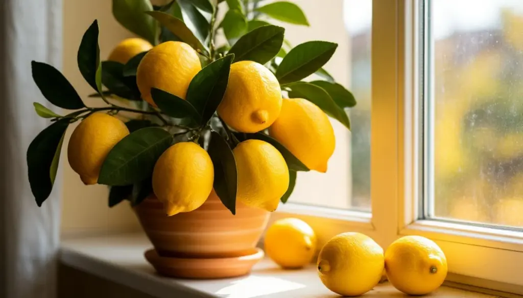 Dlaczego warto trzymać doniczkę z cytryną na słonecznym parapecie