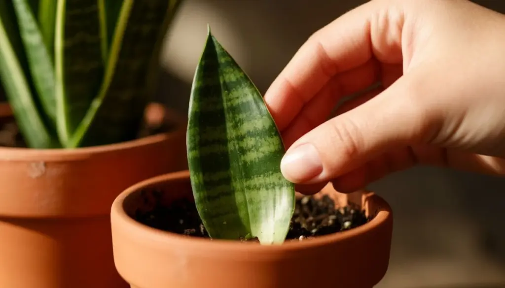 Dlaczego warto włożyć kawałek wężownicy do doniczki innej rośliny