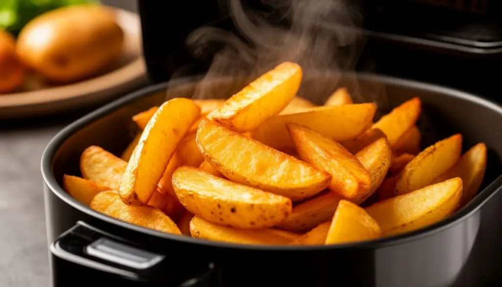 Dlaczego warto wrzucić ziemniaki do zimnej wody przed pieczeniem w air fryerze