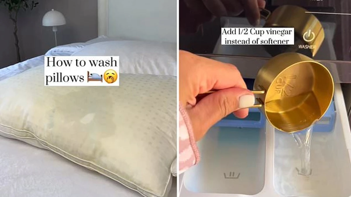 Dlaczego warto wsypać 6 łyżek sody do pralki podczas prania poduszek - image 1