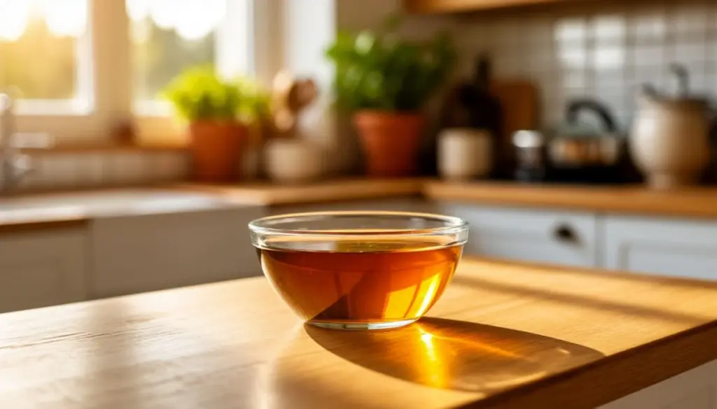 Dlaczego warto zostawić miseczkę z octem w kuchni na noc