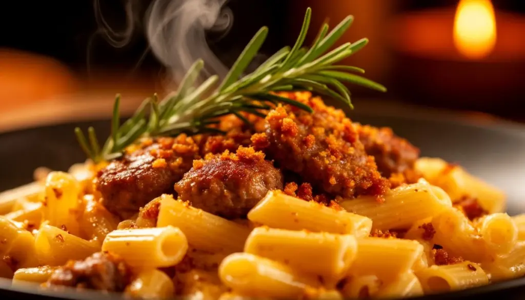 Dlaczego włoscy kucharze zawsze dodają purée z ziemniaków do sosu z kiełbasą