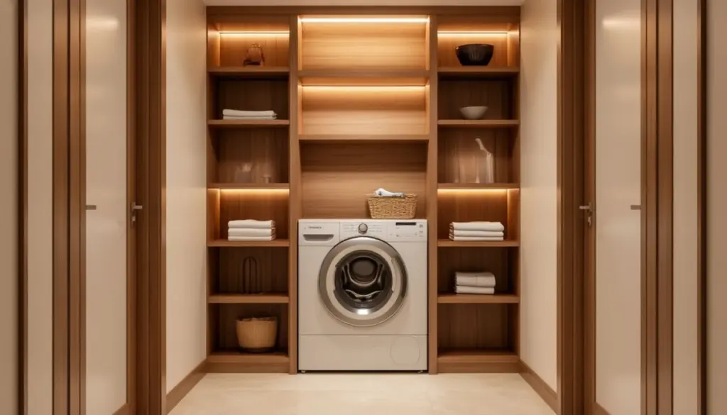 Dlaczego znana projektantka odradza stawianie pralki w kuchni