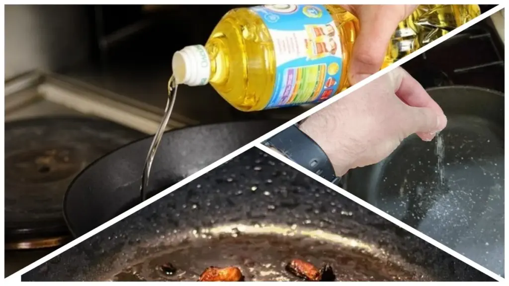 Sól na patelni: Prosty trik na pryskający olej (Zadziała!)
