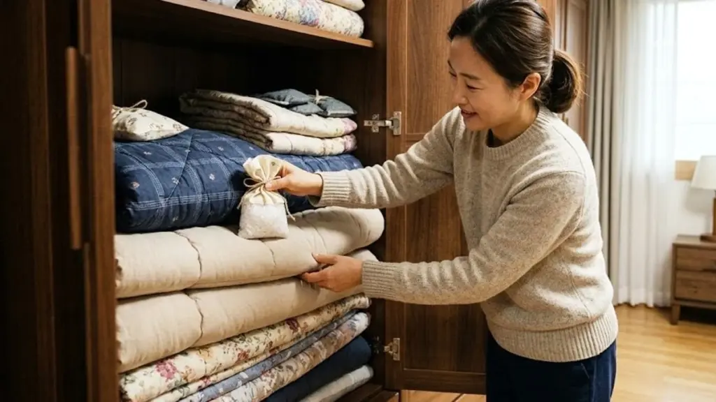 Dlaczego doświadczone gospodynie wkładają sól gruboziarnistą między zimowe kołdry