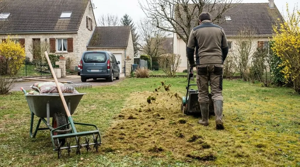 Dlaczego doświadczeni ogrodnicy w marcu nakłuwają trawnik widłami
