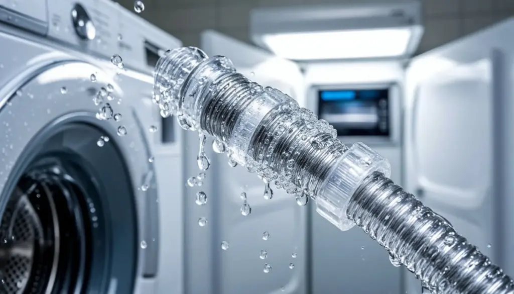 Dlaczego doświadczone gospodynie montują przezroczysty łącznik przy wężu od pralki