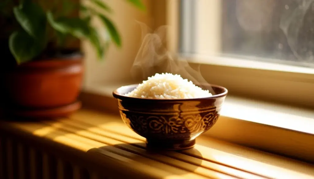 Dlaczego doświadczone gospodynie kładą miseczkę ryżu na kaloryferze