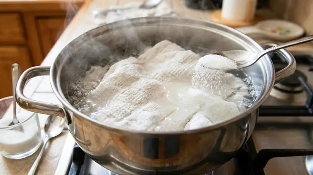 Dlaczego doświadczone gospodynie zawsze dodają łyżkę cukru do gotujących się ścierek