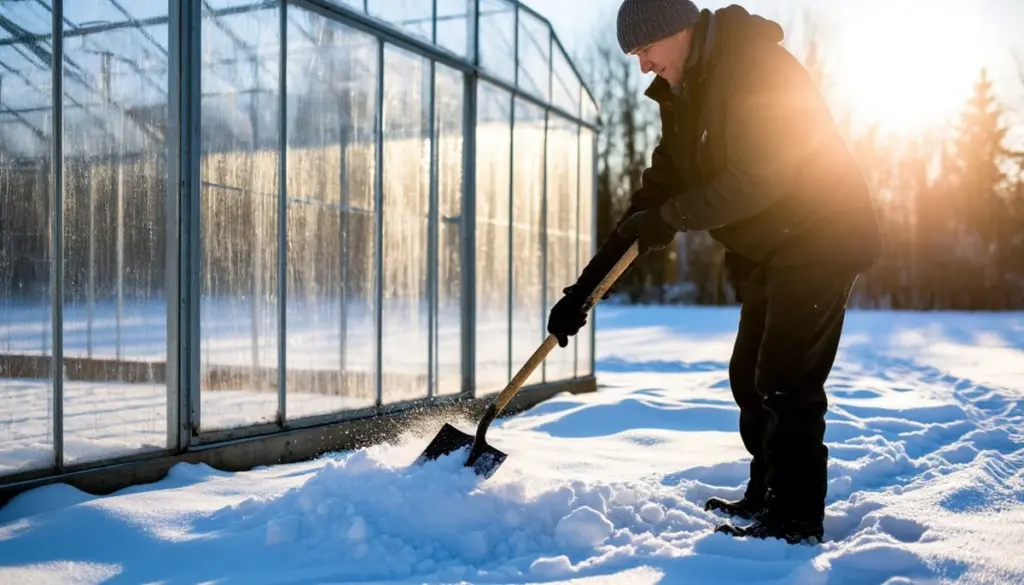 Dlaczego doświadczeni ogrodnicy wrzucają śnieg do szklarni jeszcze w marcu