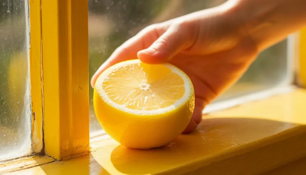 Dlaczego doświadczone gospodynie zawsze przecierają ramy okienne połową cytryny