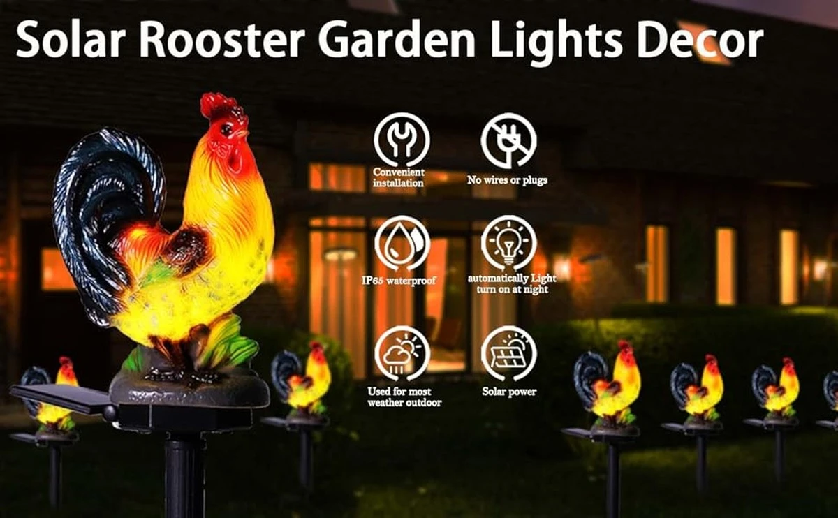 Dlaczego doświadczeni ogrodnicy stawiają świecącą kurę między kwiatami - image 1