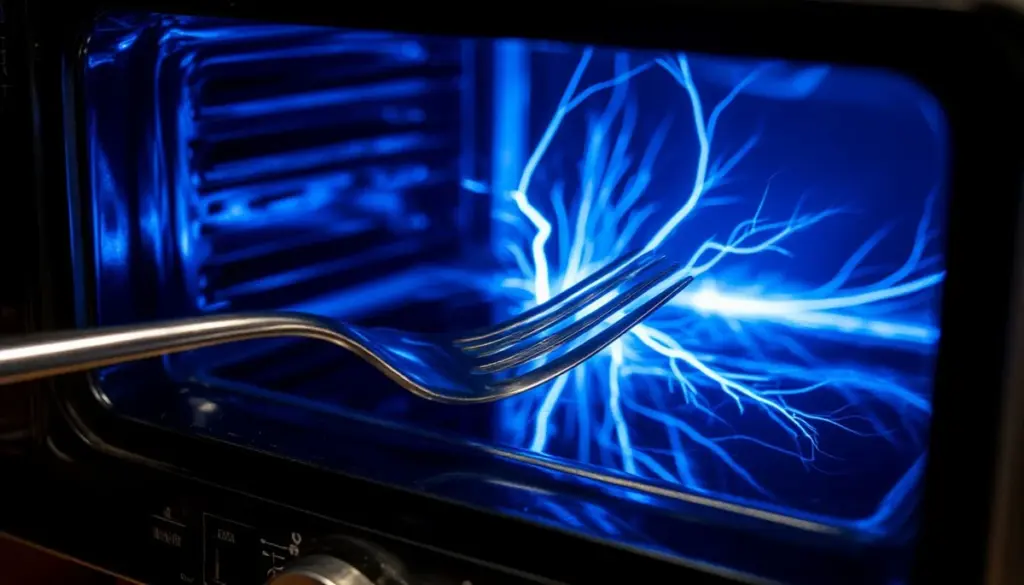 Dlaczego gładka łyżka w mikrofali jest bezpieczna, a widelec grozi pożarem