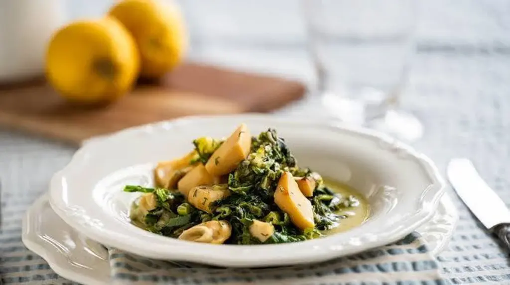 Dlaczego greccy kucharze zawsze dodają sałatę do duszonej mątwy