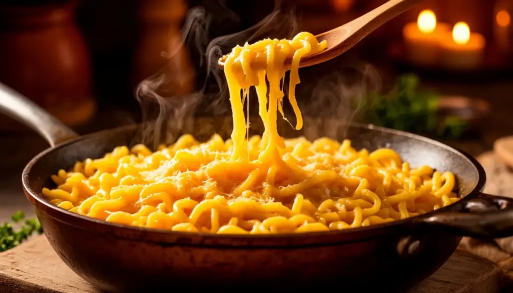 Dlaczego kucharze dodają ser munster do smażonych klusek spätzle