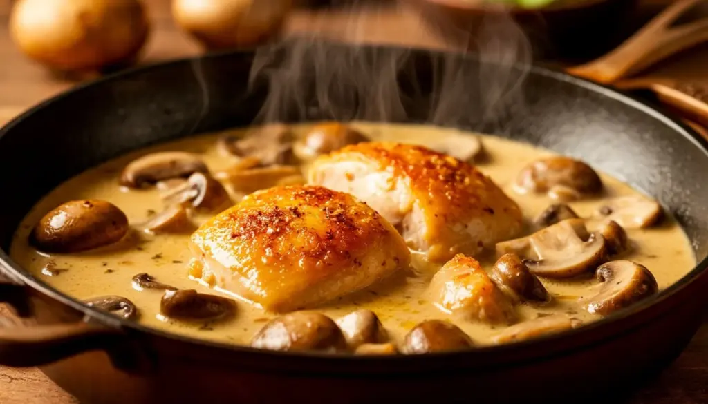 Dlaczego kucharze dodają śmietankę do kurczaka dopiero pod sam koniec smażenia