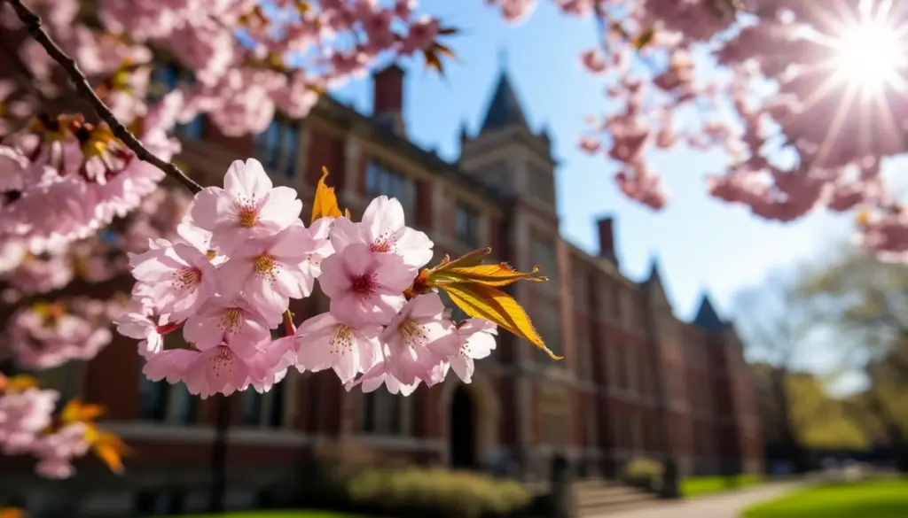 Dlaczego na greckim uniwersytecie posadzono właśnie drzewo wiśniowe