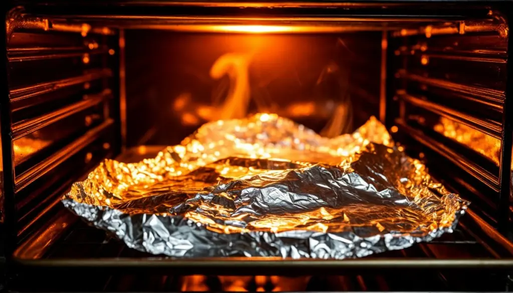 Dlaczego nie wrzucam już folii aluminiowej na dno piekarnika