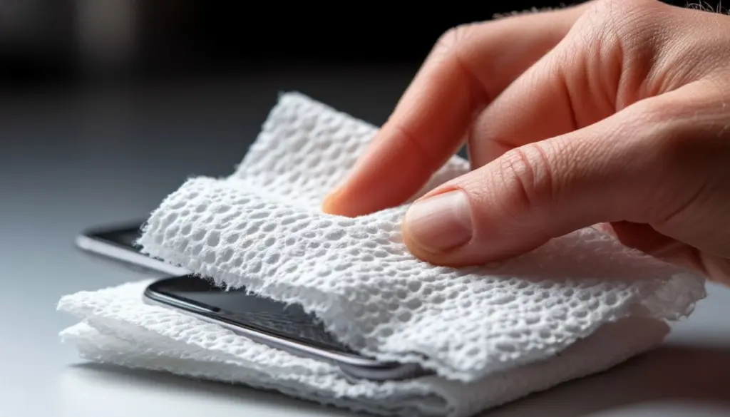 Dlaczego nigdy nie powinieneś czyścić ekranu smartfona ręcznikiem papierowym