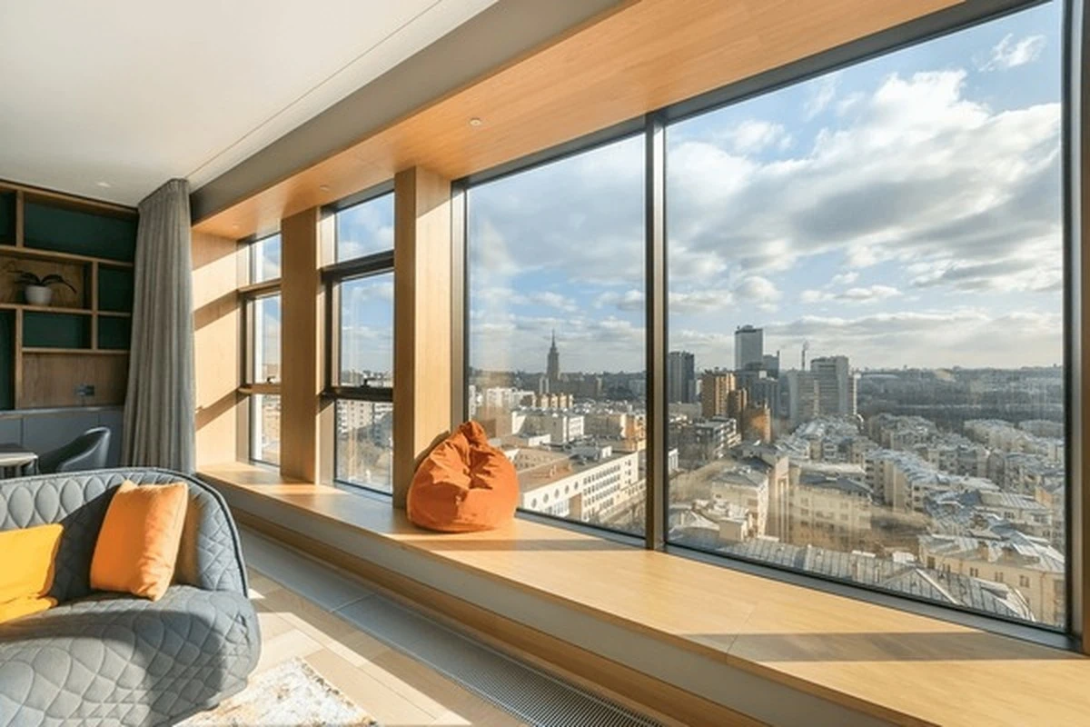 Dlaczego nowy właściciel tego apartamentu zdecydował się zakryć luksusowe materiały, by odzyskać widok na miasto - image 1