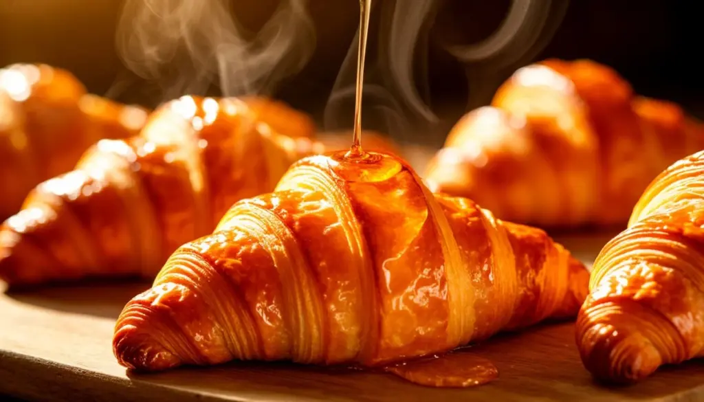 Dlaczego profesjonalni piekarze zawsze smarują rogaliki syropem zaraz po upieczeniu
