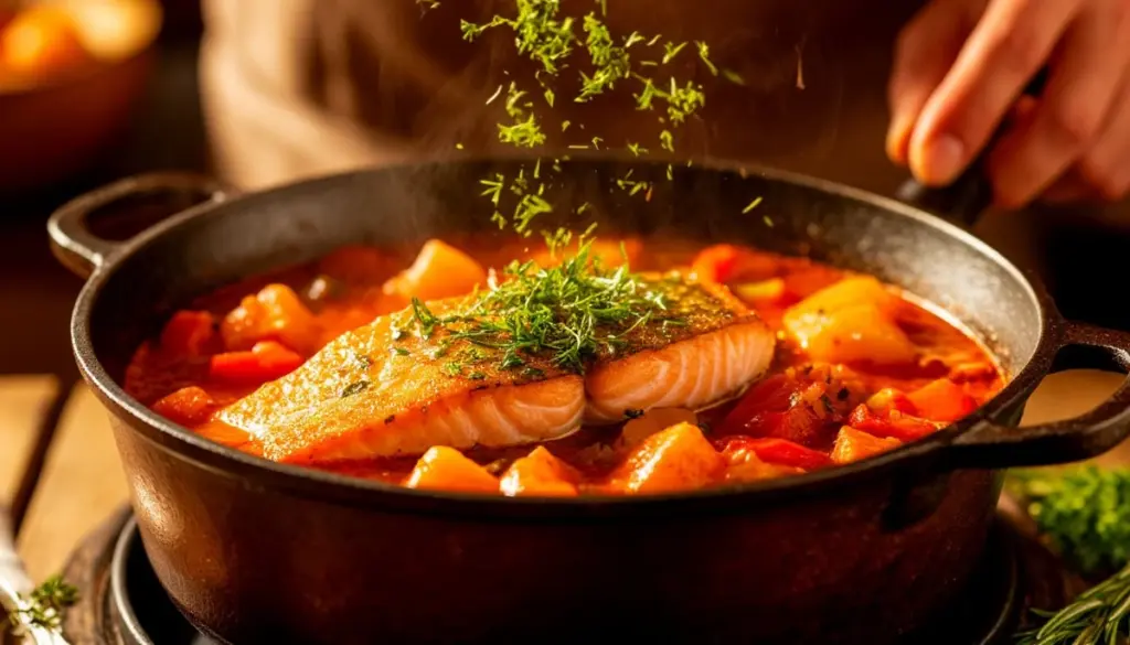 Dlaczego profesjonalni kucharze dodają rybę zamiast mięsa do gulaszu