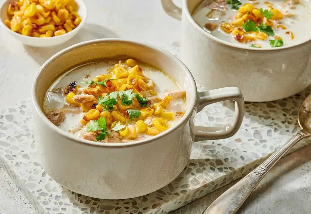 Dlaczego szefowie kuchni dodają mleczko kokosowe do zupy z kukurydzy