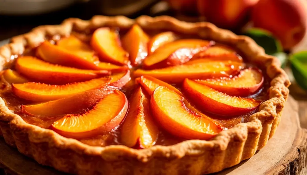 Dlaczego szefowie kuchni pieką tartę z brzoskwiniami bez formy