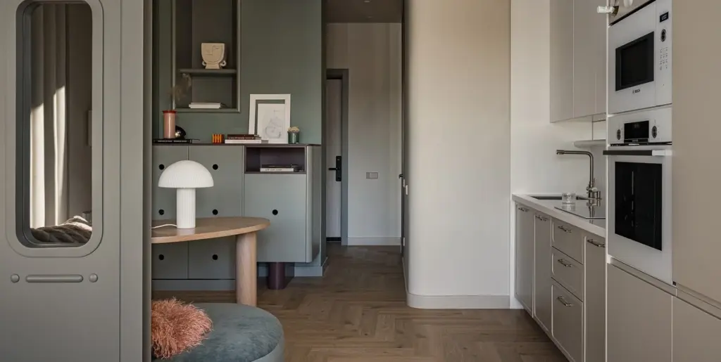 Dlaczego ta kawalerka o powierzchni 35 metrów wydaje się dwa razy większa